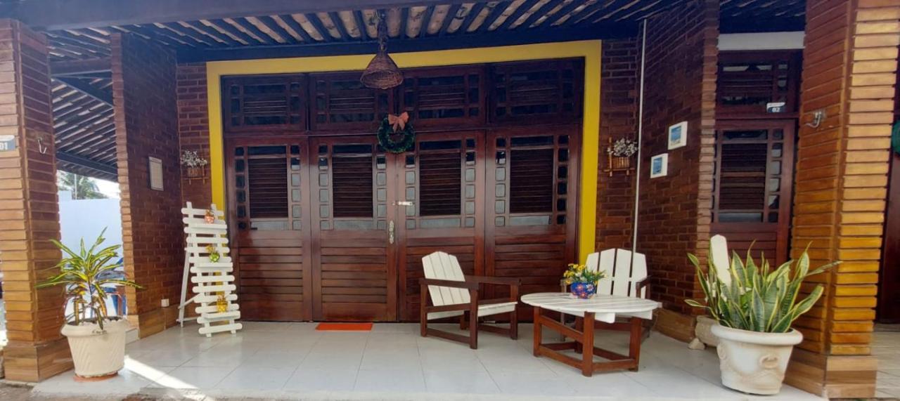 Chale Aconchegante Na Barra De Sao Miguel Villa Exterior photo